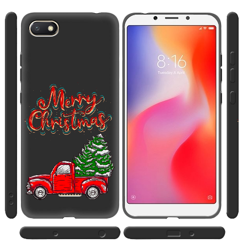 Чехол Boxface Xiaomi Redmi 6A Holiday Car Merry Christmas