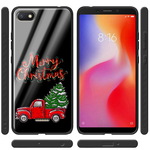 Чехол Boxface Xiaomi Redmi 6A Holiday Car Merry Christmas