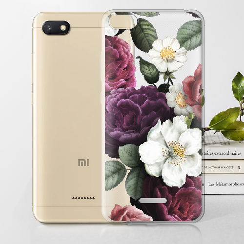 Чехол Boxface Xiaomi Redmi 6A Цветочные Темные Сны