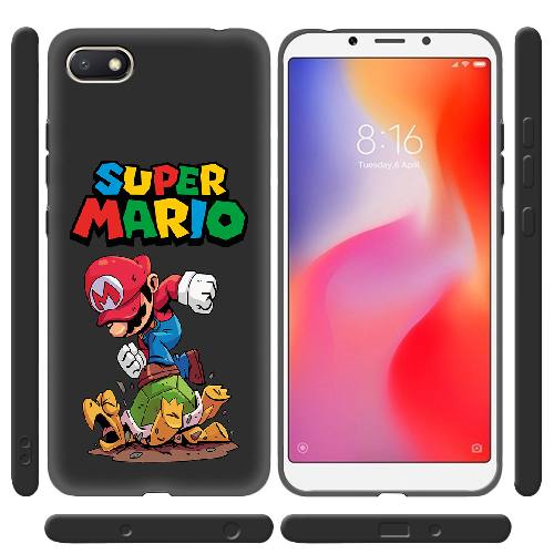 Чехол Boxface Xiaomi Redmi 6A Super Mario