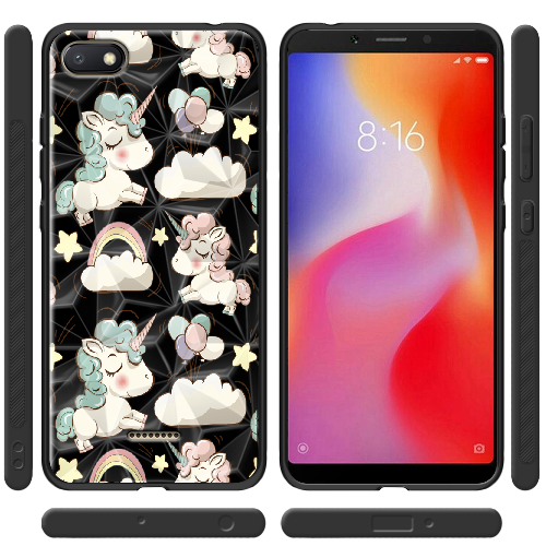 Чехол Boxface Xiaomi Redmi 6A Unicorns