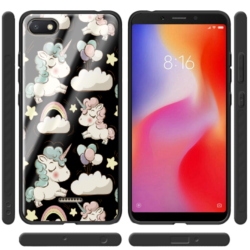 Чехол Boxface Xiaomi Redmi 6A Unicorns