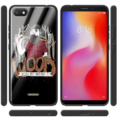 Чехол Boxface Xiaomi Redmi 6A Wood you be mine