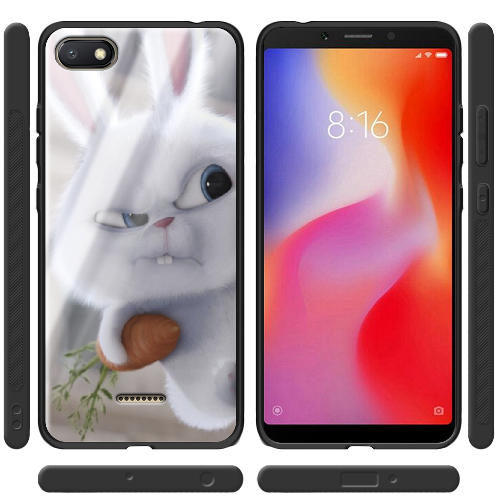 Чехол Boxface Xiaomi Redmi 6A Rabbit Snowball