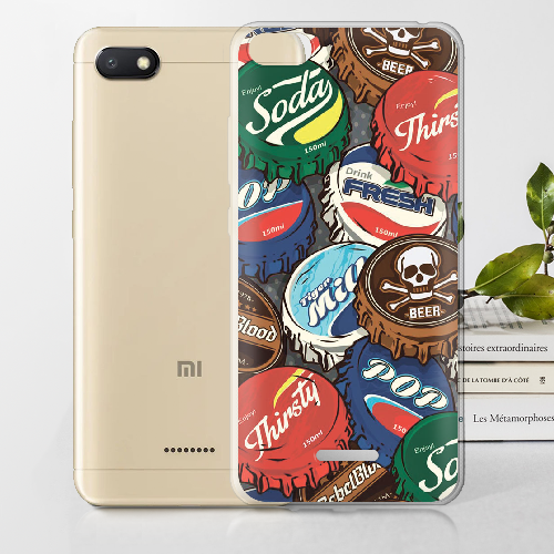 Чехол Boxface Xiaomi Redmi 6A Drink Lids