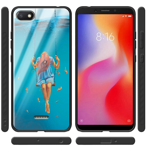 Чехол Boxface Xiaomi Redmi 6A Girl In The Sea