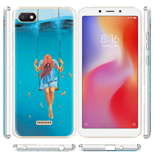 Чехол Boxface Xiaomi Redmi 6A Girl In The Sea