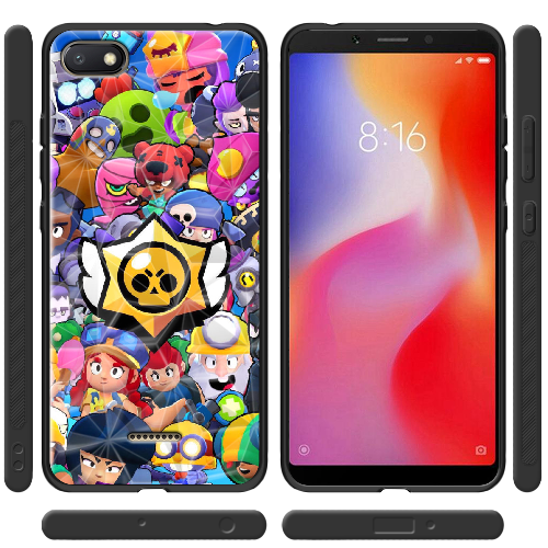 Чехол Boxface Xiaomi Redmi 6A Brawl Stars