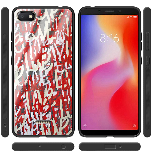 Чехол Boxface Xiaomi Redmi 6A Love Graffiti
