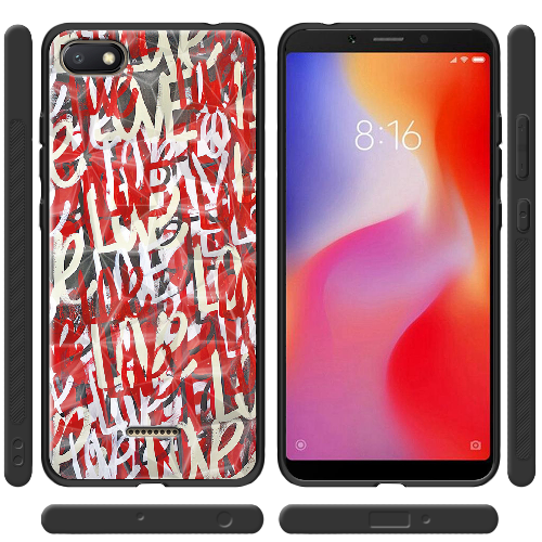 Чехол Boxface Xiaomi Redmi 6A Love Graffiti