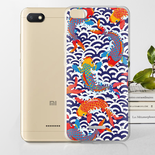 Чехол Boxface Xiaomi Redmi 6A Koi Fish