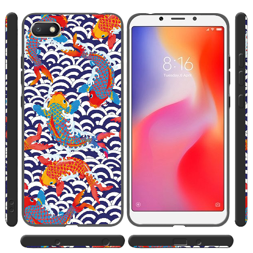 Чехол Boxface Xiaomi Redmi 6A Koi Fish