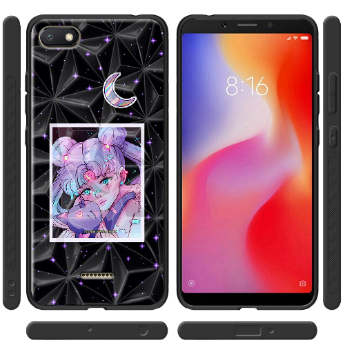 Чехол Boxface Xiaomi Redmi 6A Sailor Moon night