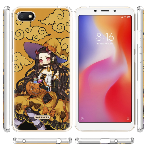 Чехол Boxface Xiaomi Redmi 6A Kamado Nezuko Halloween