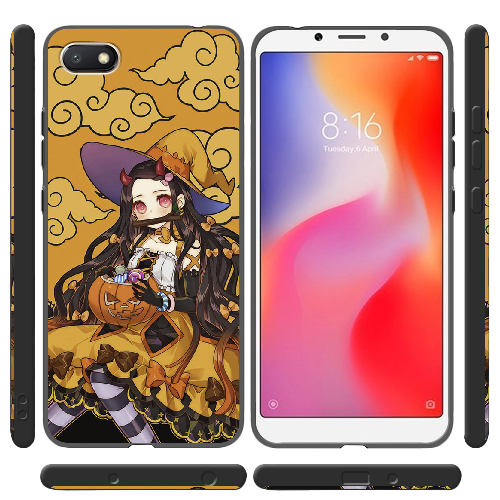 Чехол Boxface Xiaomi Redmi 6A Kamado Nezuko Halloween