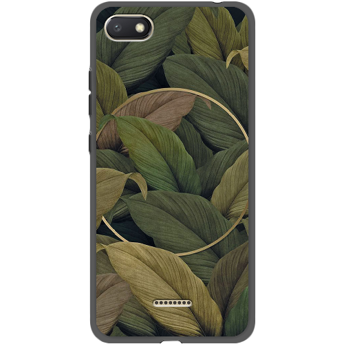 Чехол Boxface Xiaomi Redmi 6A Green Leaf