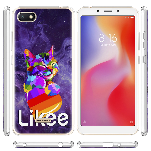 Чехол Boxface Xiaomi Redmi 6A Котик Likee