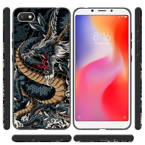 Чехол Boxface Xiaomi Redmi 6A Dragon Ryujin