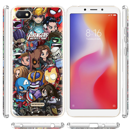Чехол Boxface Xiaomi Redmi 6A Avengers Infinity War