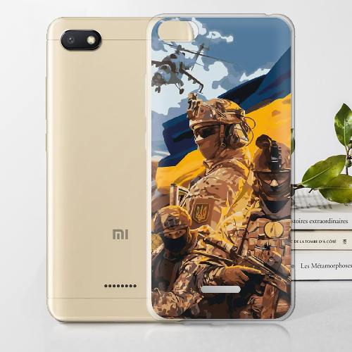 Чехол Boxface Xiaomi Redmi 6A Воїни ЗСУ