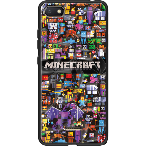 Чехол Boxface Xiaomi Redmi 6A Minecraft Mobbery