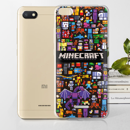 Чехол Boxface Xiaomi Redmi 6A Minecraft Mobbery