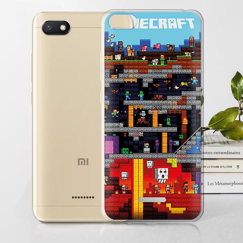 Чехол Boxface Xiaomi Redmi 6A Minecraft Lode Runner