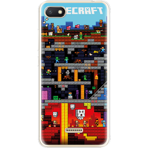 Чехол Boxface Xiaomi Redmi 6A Minecraft Lode Runner