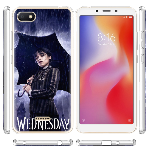 Чехол Boxface Xiaomi Redmi 6A Wednesday Addams