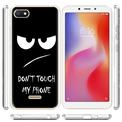 Чехол Boxface Xiaomi Redmi 6A Don't Touch my Phone