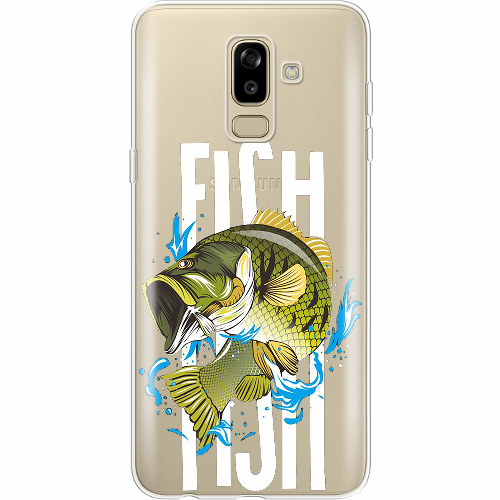 Чехол BoxFace Samsung J810 Galaxy J8 2018 Bass fish