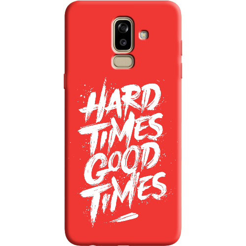 Чехол BoxFace Samsung J810 Galaxy J8 2018 Hard Times