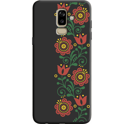 Чехол BoxFace Samsung J810 Galaxy J8 2018 Ethno Flower