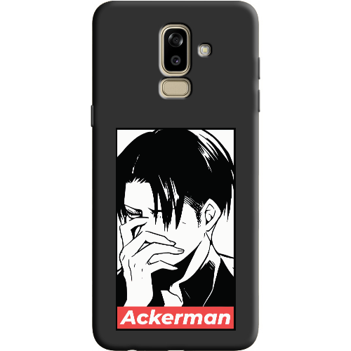 Чехол BoxFace Samsung J810 Galaxy J8 2018 Attack On Titan - Ackerman