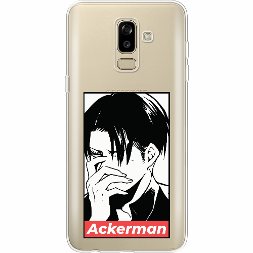 Чехол BoxFace Samsung J810 Galaxy J8 2018 Attack On Titan - Ackerman