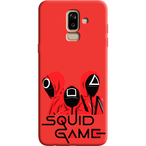 Чехол BoxFace Samsung J810 Galaxy J8 2018 siquid game люди в красном