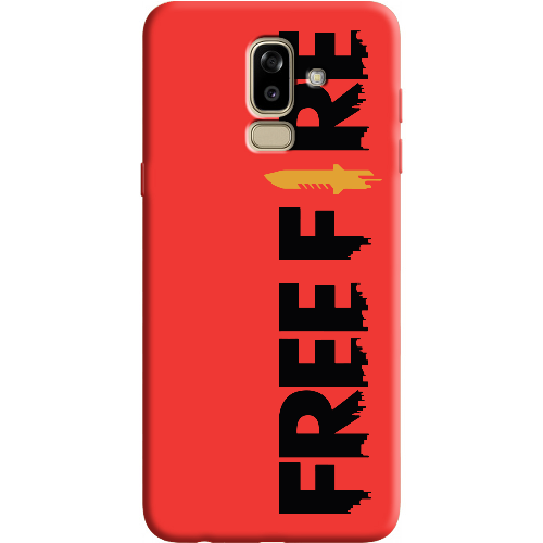 Чехол BoxFace Samsung J810 Galaxy J8 2018 Черный Free Fire