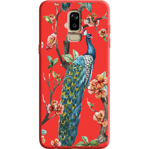 Чехол BoxFace Samsung J810 Galaxy J8 2018 Noble Peacock