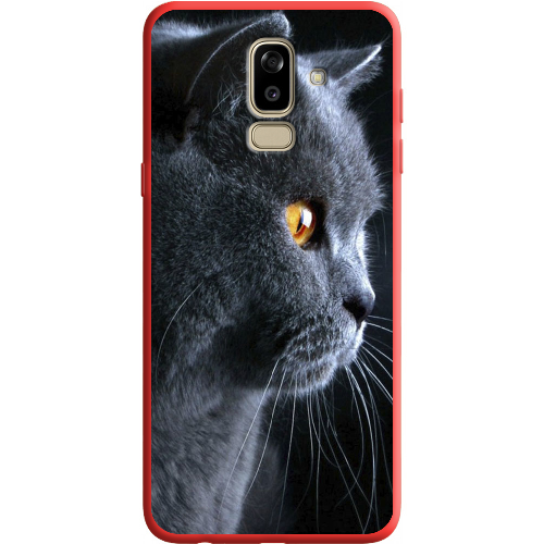 Чехол BoxFace Samsung J810 Galaxy J8 2018 English cat