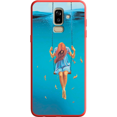 Чехол BoxFace Samsung J810 Galaxy J8 2018 Girl In The Sea