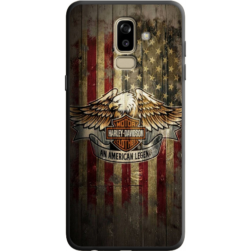 Чехол BoxFace Samsung J810 Galaxy J8 2018 Harley Davidson An American Legend