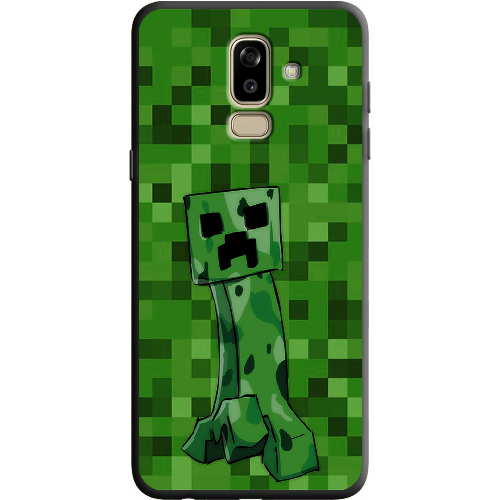 Чехол BoxFace Samsung J810 Galaxy J8 2018 Minecraft Creeper