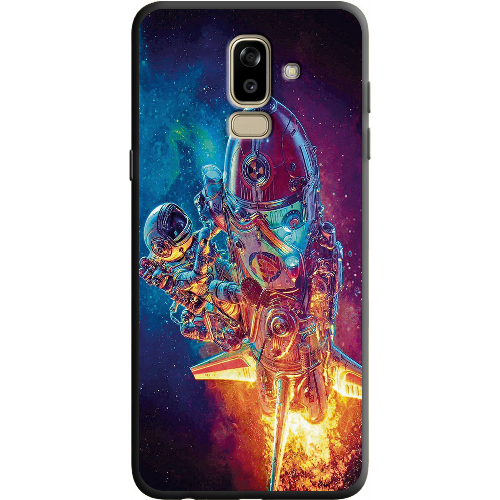 Чехол BoxFace Samsung J810 Galaxy J8 2018 Astronaut in Space