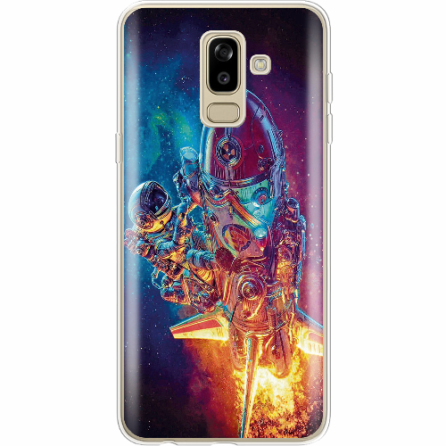 Чехол BoxFace Samsung J810 Galaxy J8 2018 Astronaut in Space