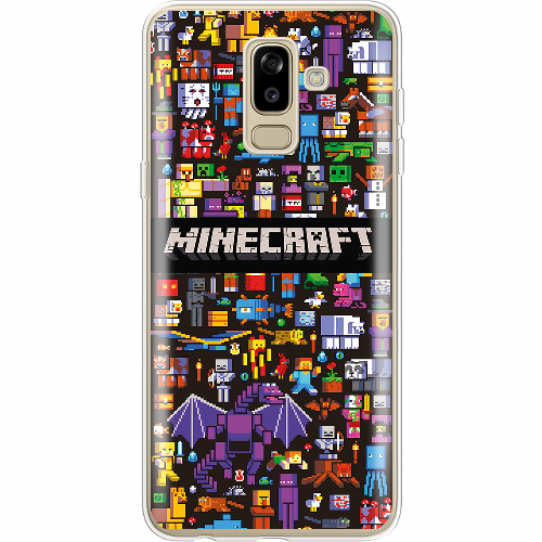 Чехол BoxFace Samsung J810 Galaxy J8 2018 Minecraft Mobbery