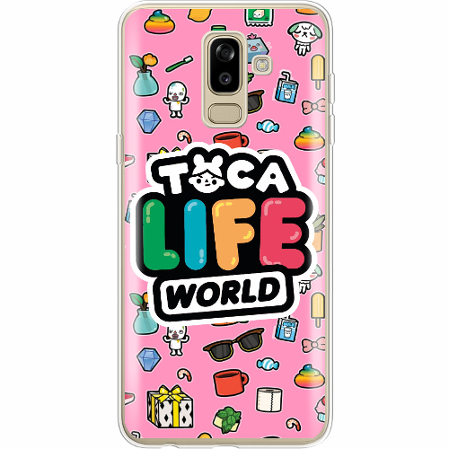 Чехол BoxFace Samsung J810 Galaxy J8 2018 Toca Boca Life World