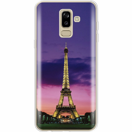 Чехол BoxFace Samsung J810 Galaxy J8 2018 Полночь в Париже