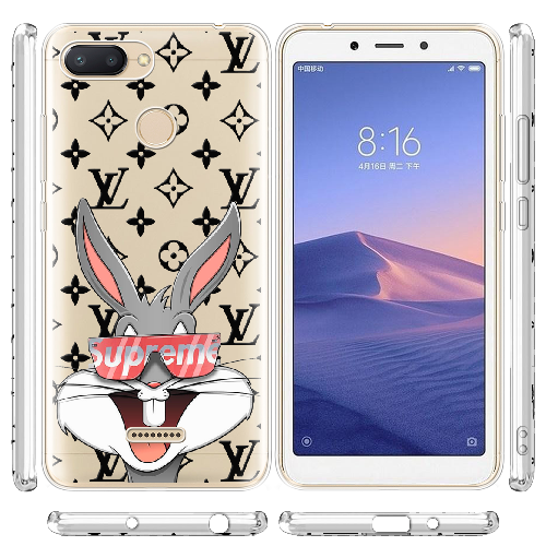 Чехол BoxFace Xiaomi Redmi 6 looney bunny