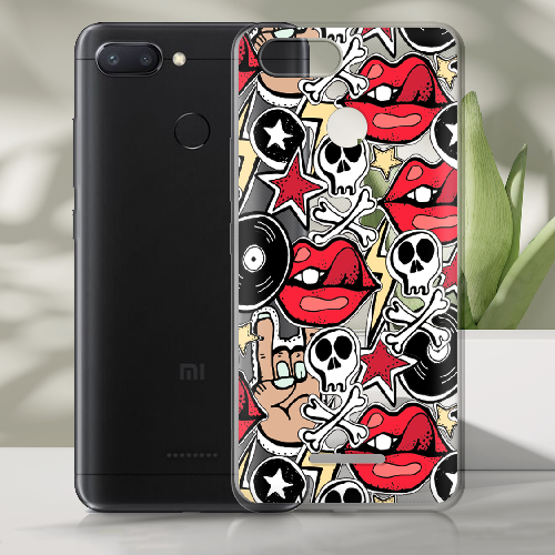 Чехол BoxFace Xiaomi Redmi 6 Rock Graffiti