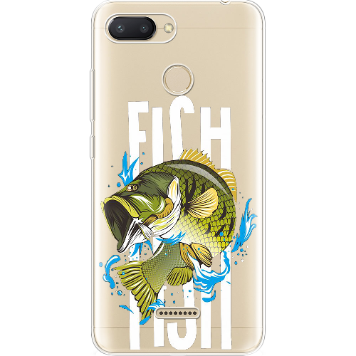 Чехол BoxFace Xiaomi Redmi 6 Bass fish